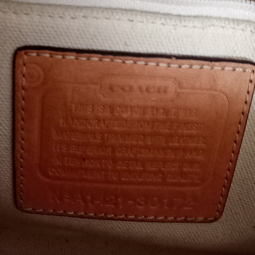 EUC Coach Bleecker Mini Preston Stripped - Picture 5 of 5